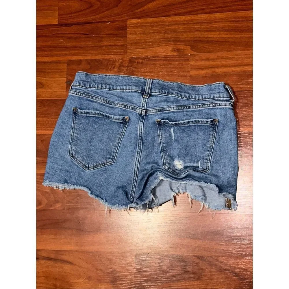 Nice Old Navy boyfriend Denim Shorts size 10 Good Condition_2